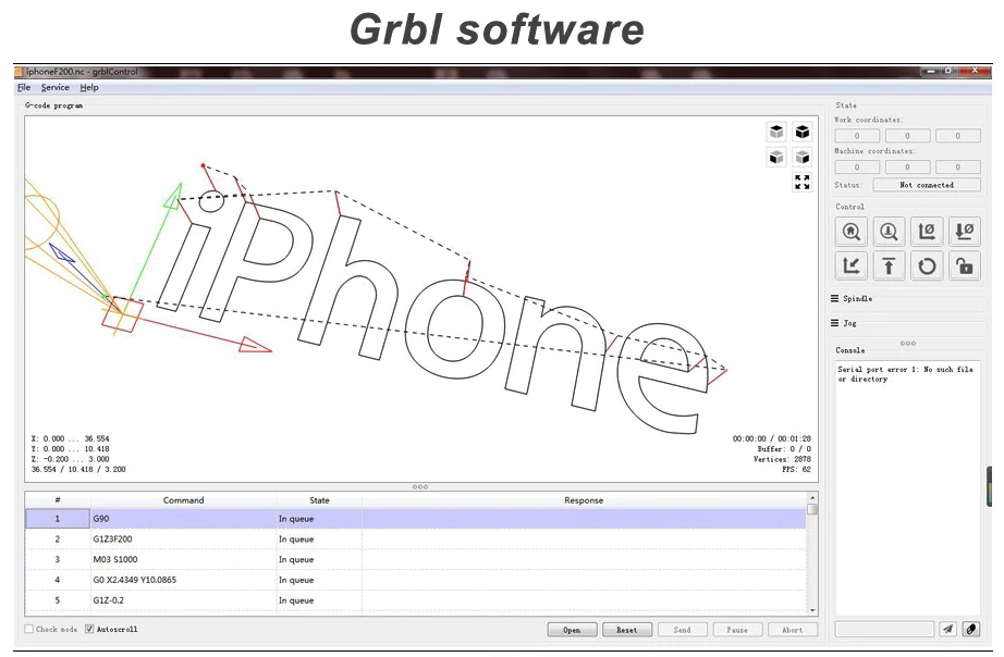 Grbl software